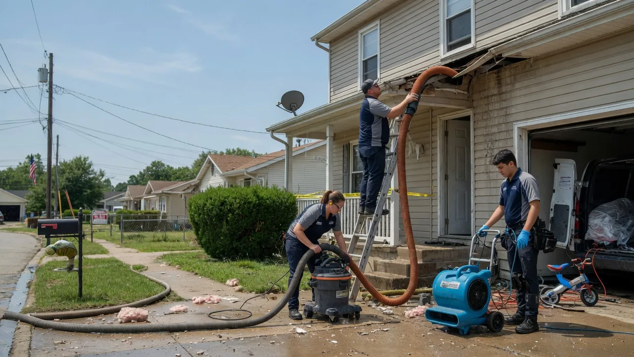 Water Damage Restoration in Bourbonnais, IL near me